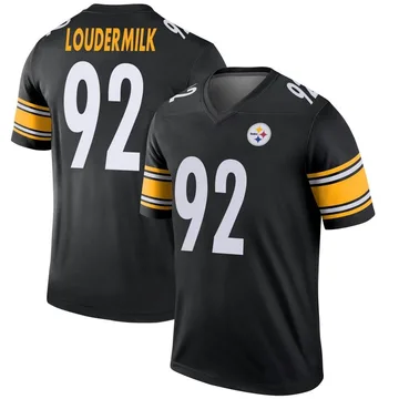 Youth Nike Pittsburgh Steelers Isaiahh Loudermilk Black Jersey - Legend