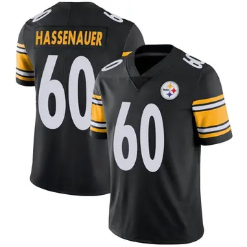 Youth Nike Pittsburgh Steelers J.C. Hassenauer Black Team Color Vapor Untouchable Jersey - Limited