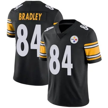Youth Nike Pittsburgh Steelers Ja'Marcus Bradley Black Team Color Vapor Untouchable Jersey - Limited