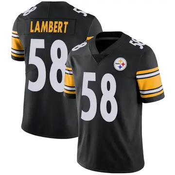 Youth Nike Pittsburgh Steelers Jack Lambert Black Team Color Vapor Untouchable Jersey - Limited