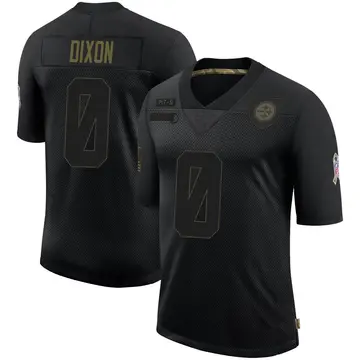 Youth Nike Pittsburgh Steelers Jake Dixon Black 2020 Salute To Service Jersey - Limited
