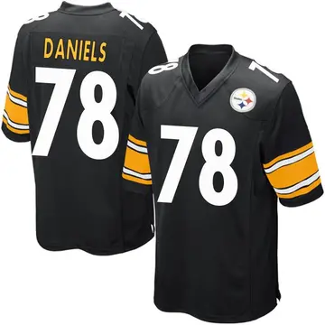 Youth Nike Pittsburgh Steelers James Daniels Black Team Color Jersey - Game