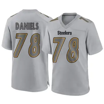 Youth Nike Pittsburgh Steelers James Daniels Gray Atmosphere Fashion Jersey - Game