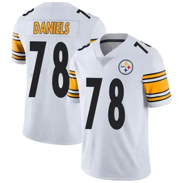 Youth Nike Pittsburgh Steelers James Daniels White Vapor Untouchable Jersey - Limited