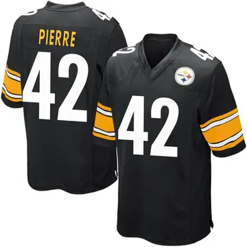 Youth Nike Pittsburgh Steelers James Pierre Black Team Color Jersey - Game