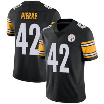 Youth Nike Pittsburgh Steelers James Pierre Black Team Color Vapor Untouchable Jersey - Limited
