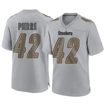 Youth Nike Pittsburgh Steelers James Pierre Gray Atmosphere Fashion Jersey - Game