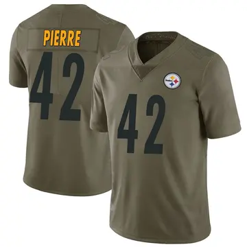Youth Nike Pittsburgh Steelers James Pierre Green 2017 Salute to Service Jersey - Limited