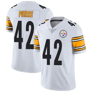 Youth Nike Pittsburgh Steelers James Pierre White Vapor Untouchable Jersey - Limited