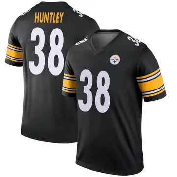 Youth Nike Pittsburgh Steelers Jason Huntley Black Jersey - Legend