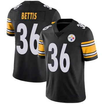 Youth Nike Pittsburgh Steelers Jerome Bettis Black Team Color Vapor Untouchable Jersey - Limited