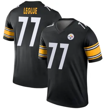 Youth Nike Pittsburgh Steelers John Leglue Black Jersey - Legend