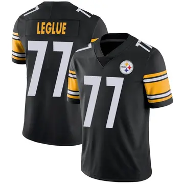 Youth Nike Pittsburgh Steelers John Leglue Black Team Color Vapor Untouchable Jersey - Limited