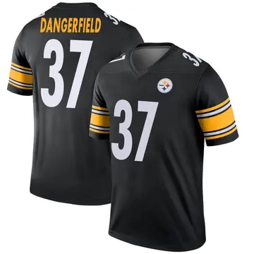 Youth Nike Pittsburgh Steelers Jordan Dangerfield Black Jersey - Legend
