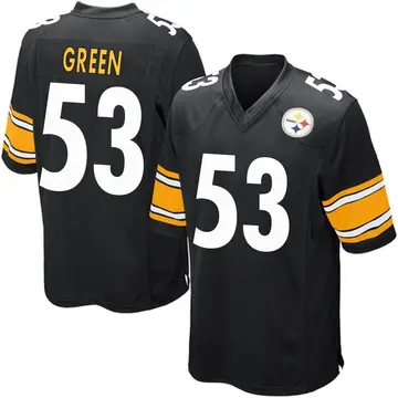 Youth Nike Pittsburgh Steelers Kendrick Green Black Team Color Jersey - Game