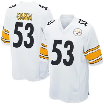 Youth Nike Pittsburgh Steelers Kendrick Green White Jersey - Game