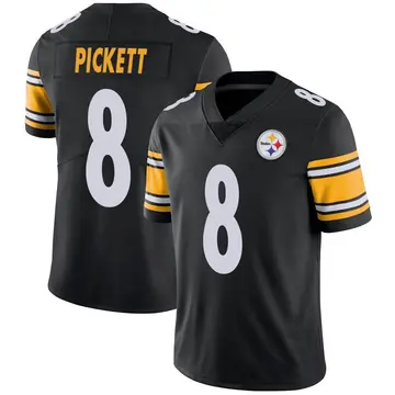 Youth Nike Pittsburgh Steelers Kenny Pickett Black Team Color Vapor Untouchable Jersey - Limited