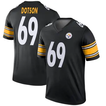 Youth Nike Pittsburgh Steelers Kevin Dotson Black Jersey - Legend