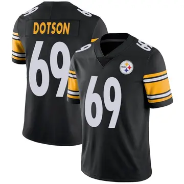 Youth Nike Pittsburgh Steelers Kevin Dotson Black Team Color Vapor Untouchable Jersey - Limited