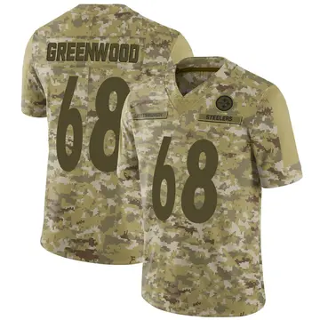 Youth Nike Pittsburgh Steelers L.C. Greenwood Camo 2018 Salute to Service Jersey - Limited