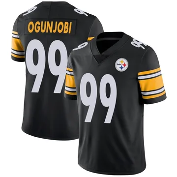Youth Nike Pittsburgh Steelers Larry Ogunjobi Black Team Color Vapor Untouchable Jersey - Limited