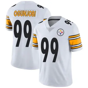Youth Nike Pittsburgh Steelers Larry Ogunjobi White Vapor Untouchable Jersey - Limited