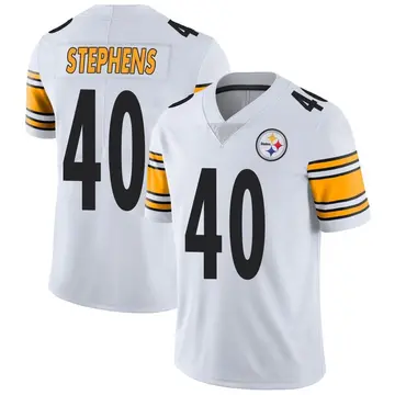 Youth Nike Pittsburgh Steelers Linden Stephens White Vapor Untouchable Jersey - Limited