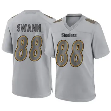 Youth Nike Pittsburgh Steelers Lynn Swann Gray Atmosphere Fashion Jersey - Game