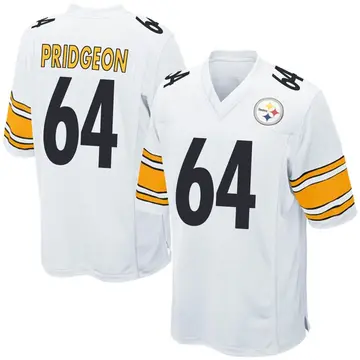 Youth Nike Pittsburgh Steelers Malcolm Pridgeon White Jersey - Game
