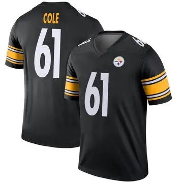 Youth Nike Pittsburgh Steelers Mason Cole Black Jersey - Legend