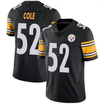 Youth Nike Pittsburgh Steelers Mason Cole Black Team Color Vapor Untouchable Jersey - Limited