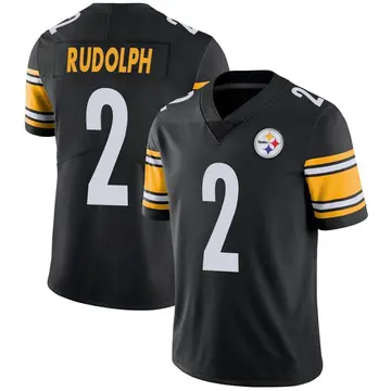 Youth Nike Pittsburgh Steelers Mason Rudolph Black Team Color Vapor Untouchable Jersey - Limited