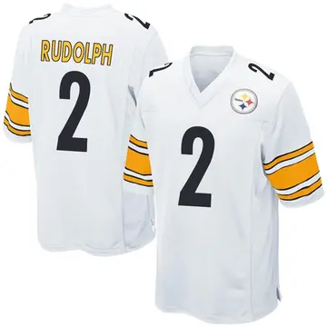Youth Nike Pittsburgh Steelers Mason Rudolph White Jersey - Game