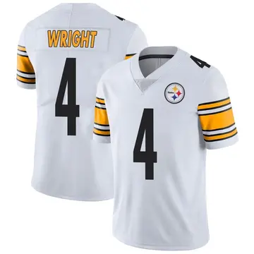 Youth Nike Pittsburgh Steelers Matthew Wright White Vapor Untouchable Jersey - Limited