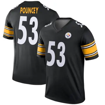 Youth Nike Pittsburgh Steelers Maurkice Pouncey Black Jersey - Legend