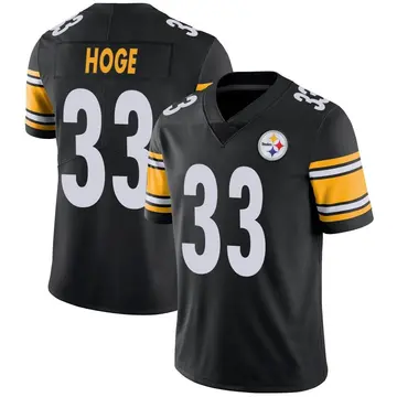 Youth Nike Pittsburgh Steelers Merril Hoge Black Team Color Vapor Untouchable Jersey - Limited