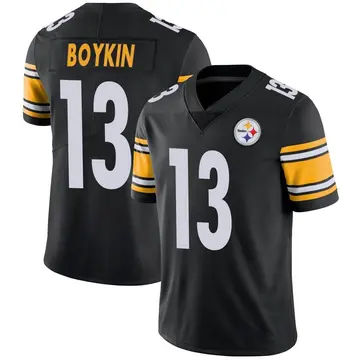 Youth Nike Pittsburgh Steelers Miles Boykin Black Team Color Vapor Untouchable Jersey - Limited