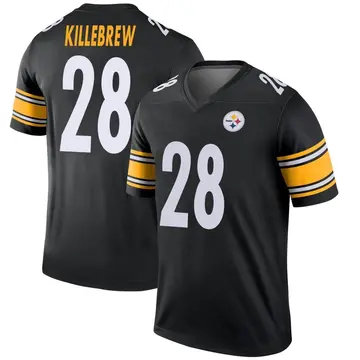 Youth Nike Pittsburgh Steelers Miles Killebrew Black Jersey - Legend