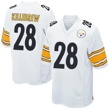 Youth Nike Pittsburgh Steelers Miles Killebrew White Jersey - Game