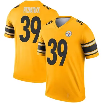 Youth Nike Pittsburgh Steelers Minkah Fitzpatrick Gold Inverted Jersey - Legend