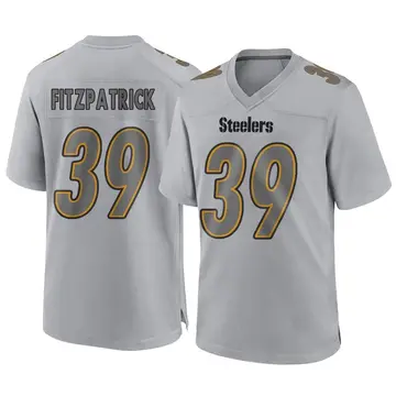 Youth Pittsburgh Steelers Minkah Fitzpatrick Gray Atmosphere Fashion Jersey - Game