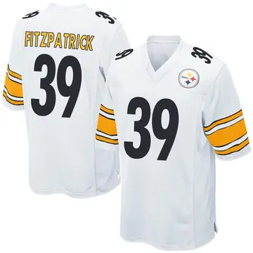 Youth Nike Pittsburgh Steelers Minkah Fitzpatrick White Jersey - Game
