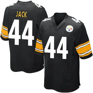 Youth Nike Pittsburgh Steelers Myles Jack Black Team Color Jersey - Game