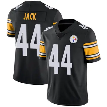 Youth Nike Pittsburgh Steelers Myles Jack Black Team Color Vapor Untouchable Jersey - Limited