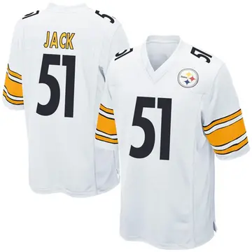Youth Nike Pittsburgh Steelers Myles Jack White Jersey - Game
