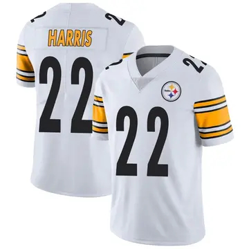 Youth Nike Pittsburgh Steelers Najee Harris White Vapor Untouchable Jersey - Limited