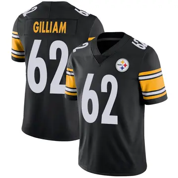 Youth Nike Pittsburgh Steelers Nate Gilliam Black Team Color Vapor Untouchable Jersey - Limited
