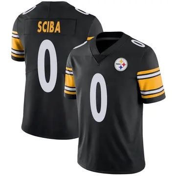 Youth Nike Pittsburgh Steelers Nick Sciba Black Team Color Vapor Untouchable Jersey - Limited