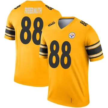 Youth Nike Pittsburgh Steelers Pat Freiermuth Gold Inverted Jersey - Legend
