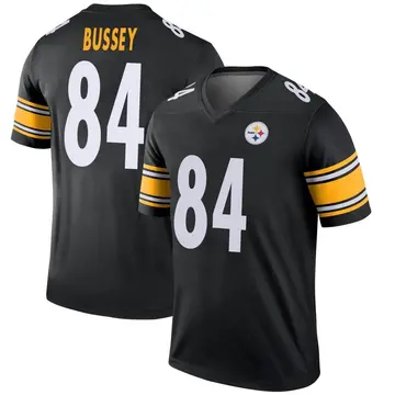 Youth Nike Pittsburgh Steelers Rico Bussey Black Jersey - Legend